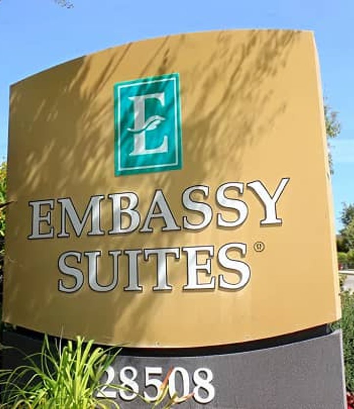 Embassy Suites monument sign